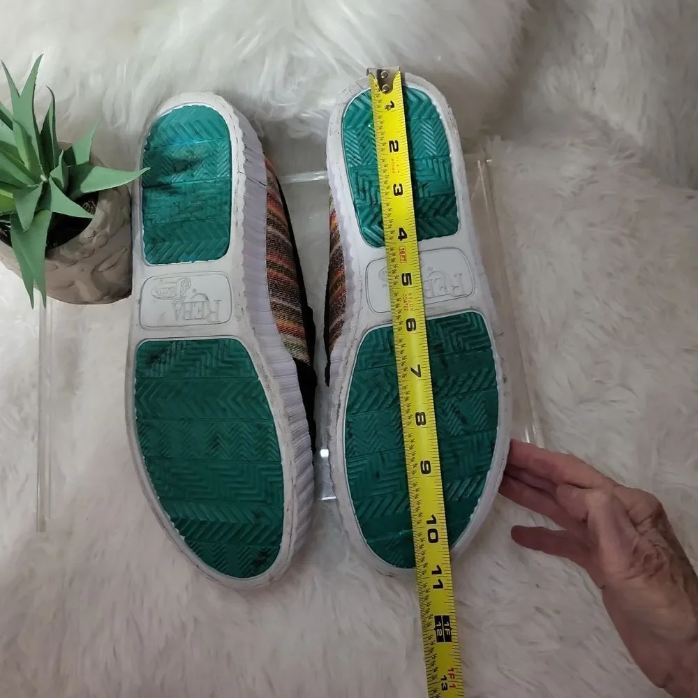 REBA, BY JUSTIN, HELEN SERAPE CASUAL SNEAKERS, NEW 2024! ONLY TRIED ON OUTSIDE